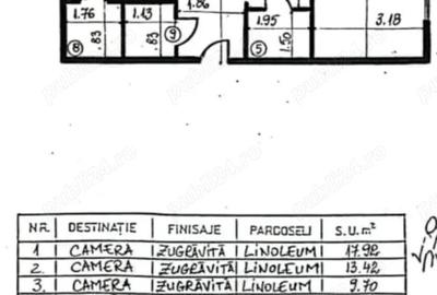 Apartament 3 camere Trapezului Prevederii - 1