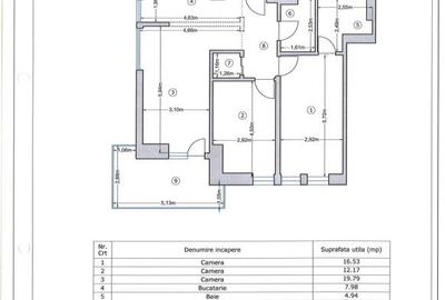 Apartament 3Camere Moghioros Park Parcare inclusa - 20