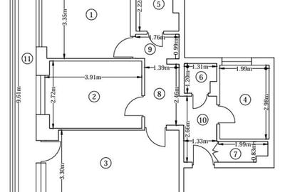 Apartament cu 3 camere decomandat în Brâncoveanu - 1