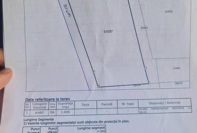 Teren de 1100 mp, în Paleu - 2