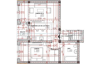 Apartament semifinisat, 2 camere, 49mp, priveliste spectaculoasa, Apahida - 6