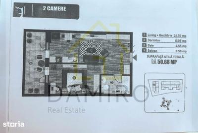 Apartament cu 2 camere în Vitan