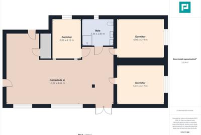 Casă modernă cu 2 corpuri, 5 camere în Pecica - 8