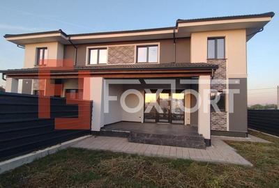 Duplex 5 camere, Becicherecu Mic - Garaj, terasa, Interior la Rosu - 27