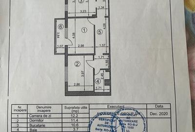 Apartament cu 2 camere decomandat în Vulpești - 1