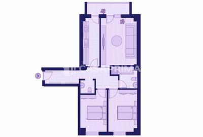 Apartament cu 3 camere decomandat în Păcurari - 4
