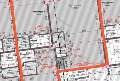 Spațiu comercial, 210mp, open-space, 3 bai, strada Fabricii - 7