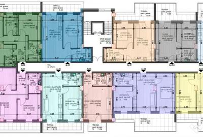 Apartament cu 2 camere semidecomandat în Central - 2
