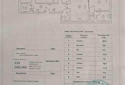 Stefan cel Mare , apartament 3 camere, etajul 2/10, constructie 1980 - 6