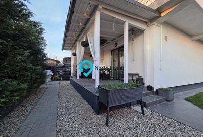 Casă individuală cu 4 camere cu Canalizare în Tunari