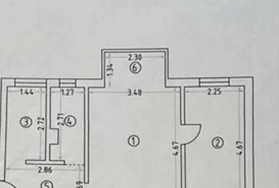 Apartament cu 2 camere semidecomandat în Tomis Nord - 1