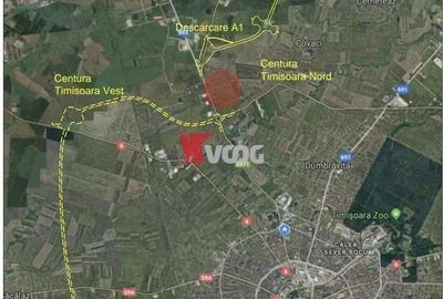 Teren industrial/ servicii de vanzare in Timisoaram, Calea Aradului Teren industrial/ servicii de vanzare in Timisoaram, Calea Aradului - 1