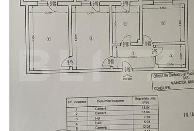 Apartament cu 3 camere decomandat, mobilat în Valea Lupului - 10