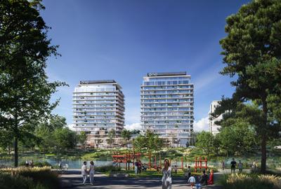 Apartament cu 3 camere semidecomandat în Barbu Văcărescu - 2