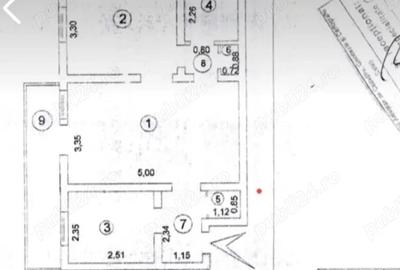 Apartament cu 2 camere nedecomandat în Mazepa 1 - 3