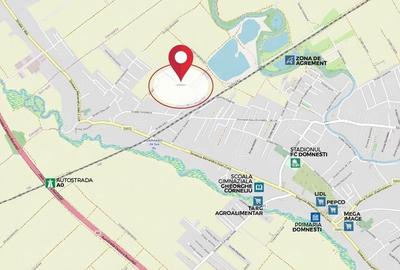 De vânzare teren 400 mp + cotă drum servitute - Domnești, Ilfov - 2