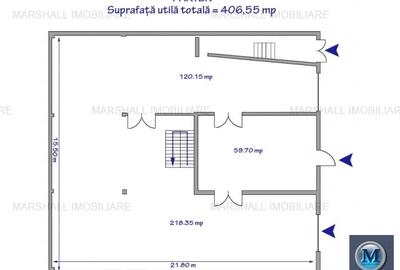Spatiu industrial de inchiriat, zona Exterior Vest, 798.55 mp #15367 - 13