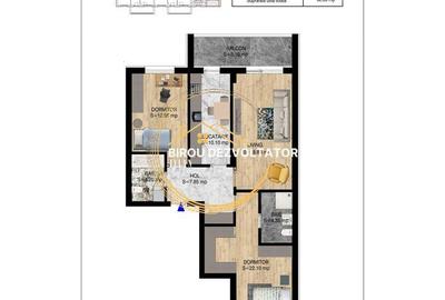 Apartament cu 3 camere decomandat în Titan - 1