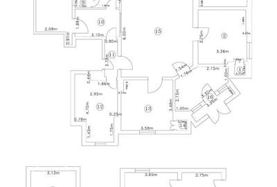 Apartament cu 6 camere decomandat în Cotroceni - 10