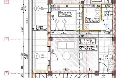 Apartament cu 2 camere semidecomandat în Giroc - 8