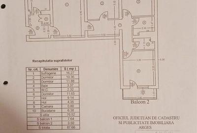 Apartament cu 4 camere semidecomandat în Craiovei - 7