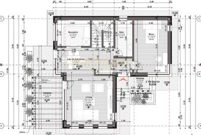 Casa individuala cu 4 camere, 612 mp teren, terasa acoperita, Dezmir - 7