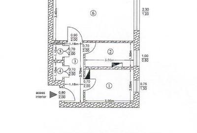 Spațiu comercial, de 50 mp, în Podu Roș