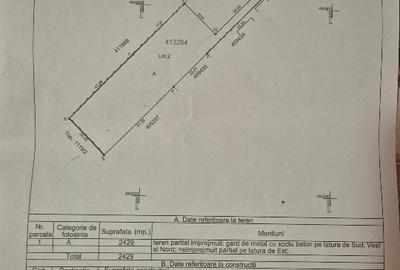 Teren Construcții intravilan de 2429 mp, în Giarmata-Vii - 1