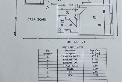 Apartament cu 3 camere decomandat în Central - 5
