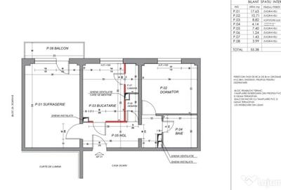 Apartament cu 2 camere decomandat în Victoriei - 19