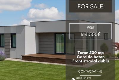 Casa Moderna zona de dealuri Teren 500 mp - 2