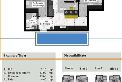 AP. 2 CAMERE CORA ALEXANDRIEI, RATE LA DEZVOLTATOR, BLOC NOU, COMIS 0% - 20