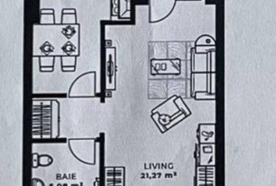 Garsonieră decomandată în Gheorgheni