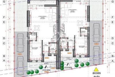 Duplex de vanzare -4 camere, 184 mp utili, curte proprie, 2 Parcari - 4