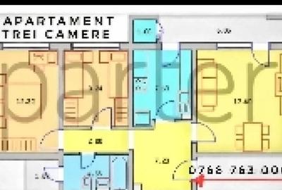 Apartament 3 camere,parter,gara,Microraion 4,Targovi?te - 9