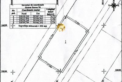 Teren 552mp+drum - Autorizatie pentru duplex P+1+M - str Ctin Brancoveanu - 1