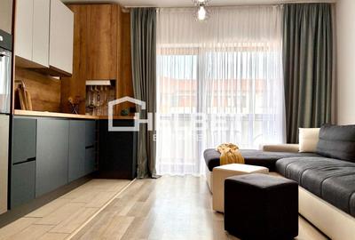 Apartament cu 2 camere semidecomandat, mobilat în Sânpetru