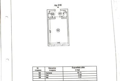 Garsonieră decomandată, mobilată în Poarta 6 - 4