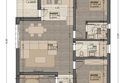 Casă cu 4 camere în Sântandrei - 1