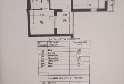 Apartament cu 3 camere decomandat în Fundeni - 1