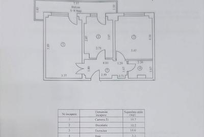Apartament cu 2 camere decomandat în Tineretului - 4