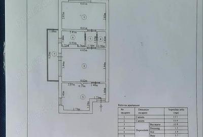 Apartament cu 2 camere semidecomandat în Sânpetru - 1