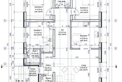 Casa individuala pe parter, teren 530mp, Bod - 7