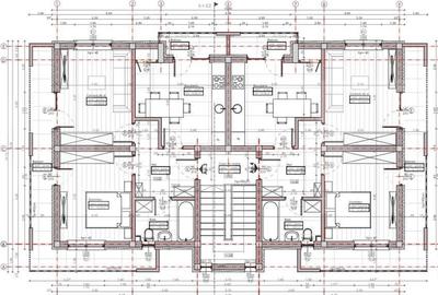 Apartament 2 camere 51 mp, curte privata, parcare, zona case Apahida