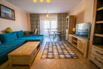 Burebista 3 camere,doua bai,mobilat si utilat ,81 mp+parcare inclusa 0%Comision - 1