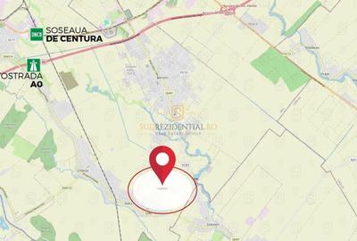 Lot teren intravilan de vanzare, 500 mp, ideal investitie,Comuna Vidra - 3