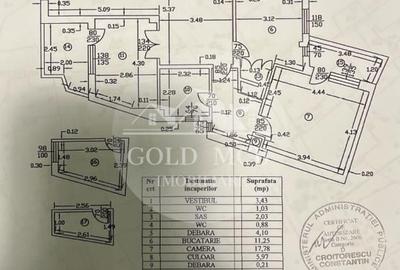 Apartament cu 3 camere circular în P-ța Universității - 11