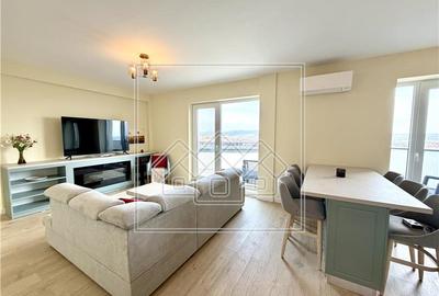 Penthouse cu 3 camere nedecomandat în Exterior Sud - 4