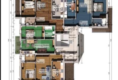 Apartament cu 2 camere semidecomandat în Burdujeni - 7