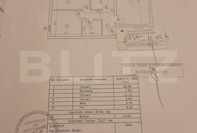 Apartament cu 3 camere decomandat, mobilat în Valea Lupului - 7